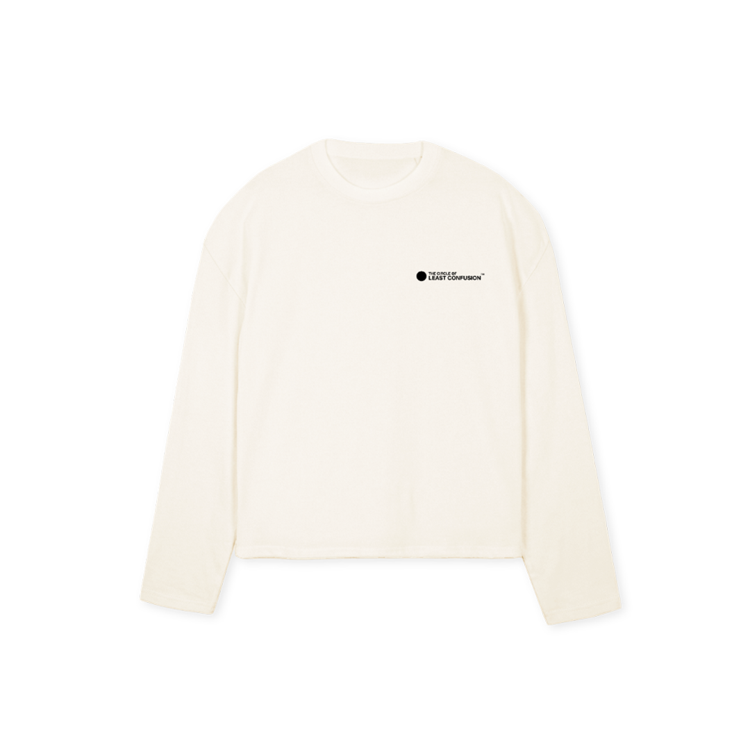 30-2 VF - oversized long sleeve boxy t-shirt (vintage white) – THE