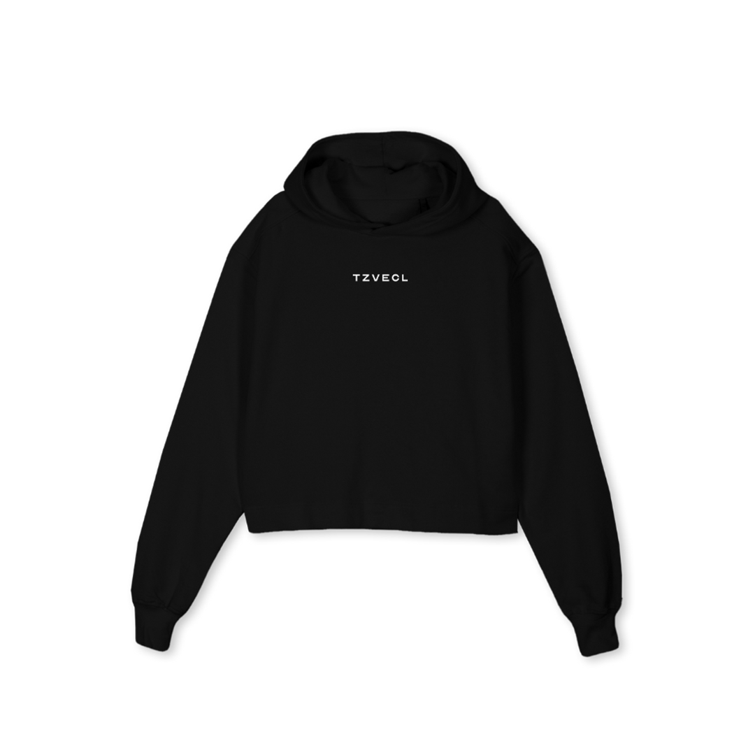 TZVECL - oversized cropped sweater (black) – THE CIRCLE OF LEAST