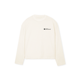 30-2 VF - oversized long sleeve boxy t-shirt (vintage white)