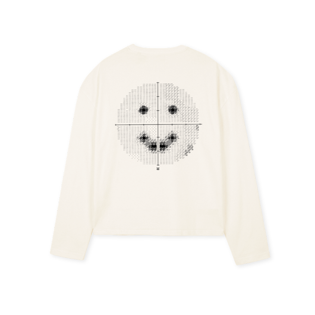 30-2 VF - oversized long sleeve boxy t-shirt (vintage white) – THE