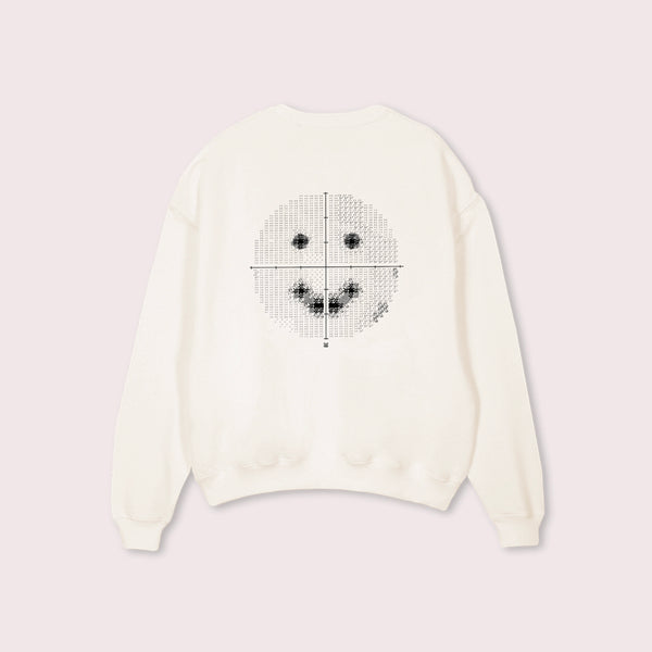 30-2 VF - oversized crewneck sweater (off white)