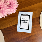 Flashing Lights and Floaters - Birthday Card