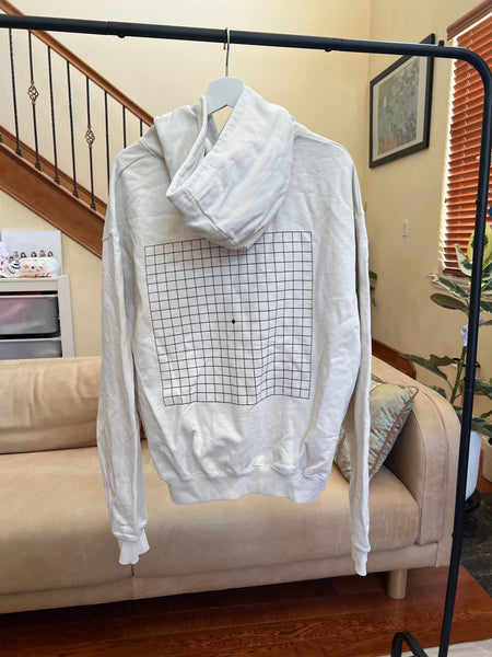 sample - AMSLER - oversized hoodie sweater (off white)