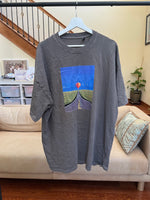 sample - BALLOON - oversized t-shirt (dark gray)