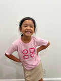 LEA - toddler's t-shirt (pink)