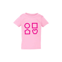 LEA - toddler's t-shirt (pink)