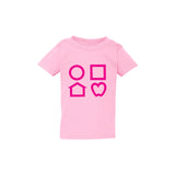 LEA - toddler's t-shirt (pink)