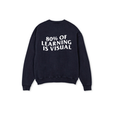 LEA - oversized crewneck sweater (vintage black)
