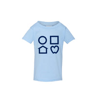 LEA - toddler's t-shirt (blue)
