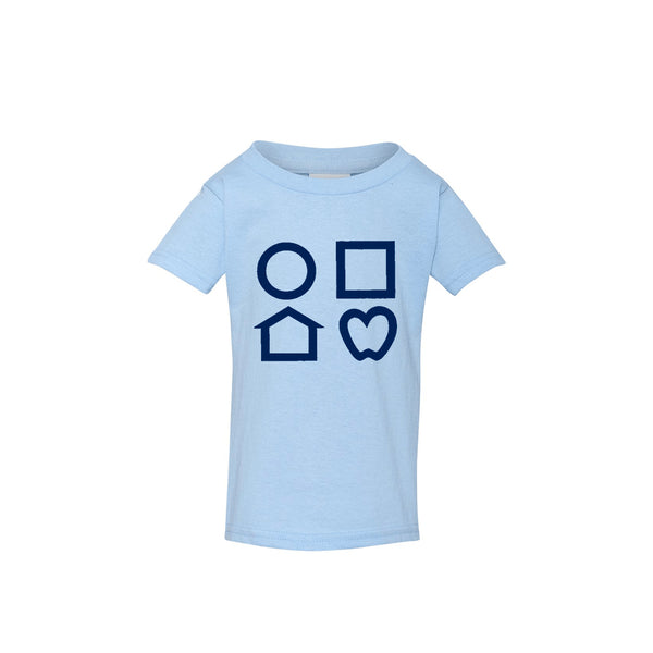 LEA - toddler's t-shirt (blue)