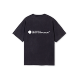 LOGO - oversized t-shirt (vintage black and white)