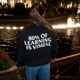 LEA - oversized crewneck sweater (vintage black)