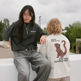 SCCO 2029 - boxy oversized t-shirt (vintage white)