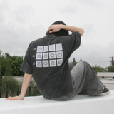 SCCO 2029 - boxy oversized t-shirt (vintage black)