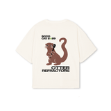 SCCO 2029 - boxy oversized t-shirt (vintage white)
