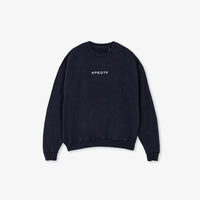 APEOTF - oversized crewneck sweater (vintage black and white)