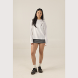 NCT - oversized long sleeve boxy t-shirt (white)