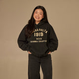 OMEGA DELTA - oversized hoodie sweater (vintage black)