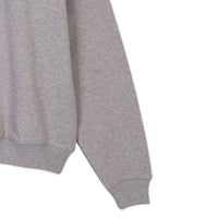 balloon oversized crewneck sweater - grey