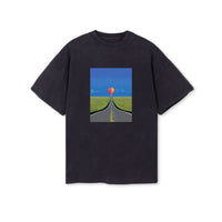 balloon oversized tee - vintage black