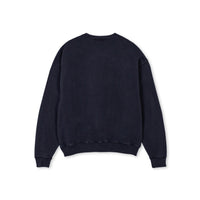 balloon oversized crewneck sweater - vintage black