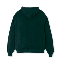 balloon oversized hoodie sweater - green