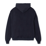 balloon oversized hoodie sweater - vintage black